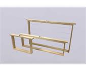 Dadant modifiziert - Rahmen für Wabenhonigrähmchen