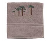 Frottiertuch mit Stickerei Afrika: Baobab