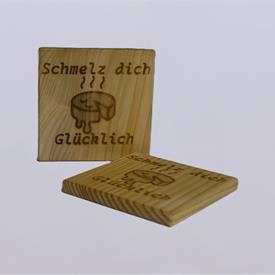 Raclette-Untersetzer - Schmelz dich glücklich